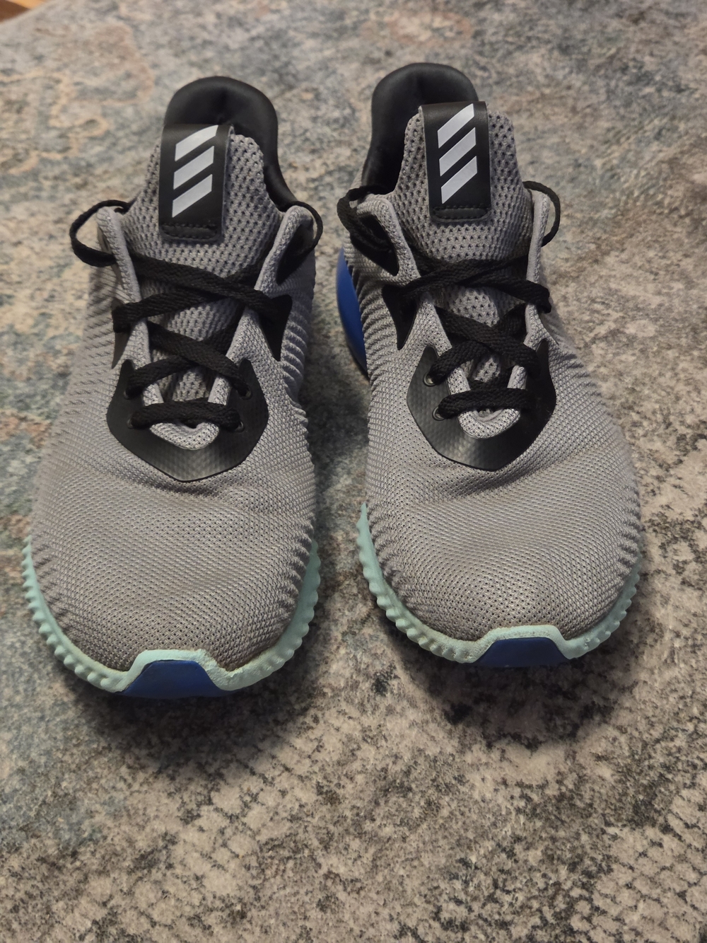 Adidas Alphabounce 1 M Grey Blue Running Shoes Men's Size 11 BB9035

Description
